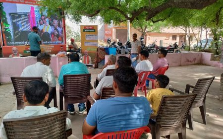 ग्राम रथ अभियान' के जरिए 1 मई को भरतपुर की 17 ग्राम पंचायतों में पहुंचेगी सुशासन की गूंज