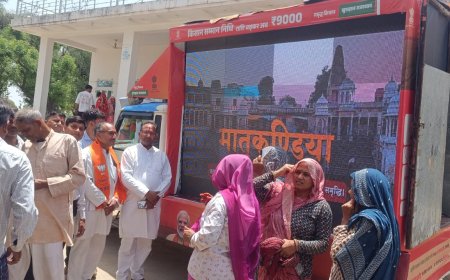 भरतपुर: ग्राम रथ कार्यक्रम के जरिए गाँवों में पहुँच रही सुशासन की गूँज, 13 विभागों ने दी योजनाओं की जानकारी