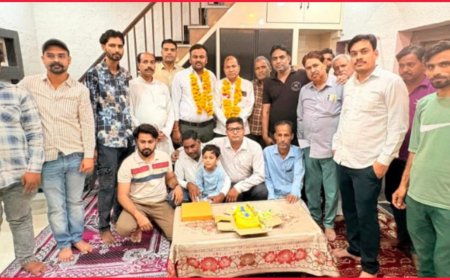 नव नियुक्ति मांगरोल नगर अध्यक्ष असगर अली का किया स्वागत कार्यकर्ताओं में खुशी की लहर