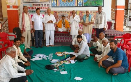 झडाया बजरंग धाम में विशाल धर्म सभा संपन्न, 108 कुंडीय श्रीराम महायज्ञ की तैयारियों पर हुआ मंथन