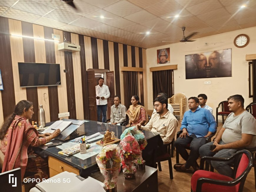 थानागाजी में जैविक खेती को बढ़ावा देने के लिए ग्राम पंचायत स्तर पर बनेंगी किसान कमेटियां