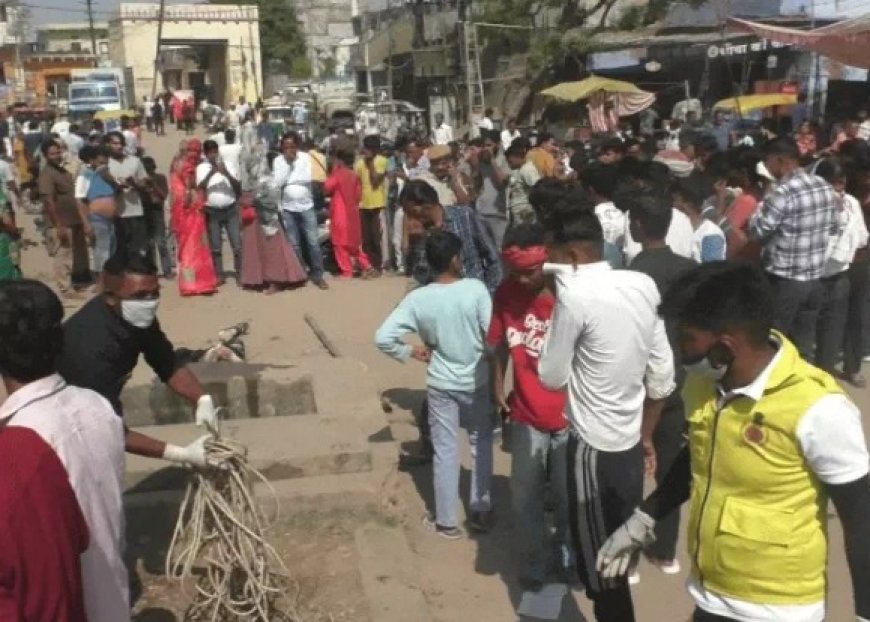 नाले में मिला अज्ञात युवक का शव, शिनाख्त के प्रयास जारी