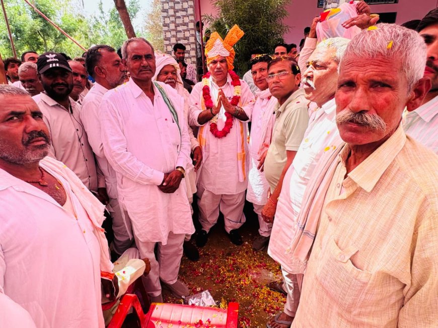 जनसंवाद से मजबूत हो रहा भरोसा, हर समस्या का होगा त्वरित समाधान: बेढ़म