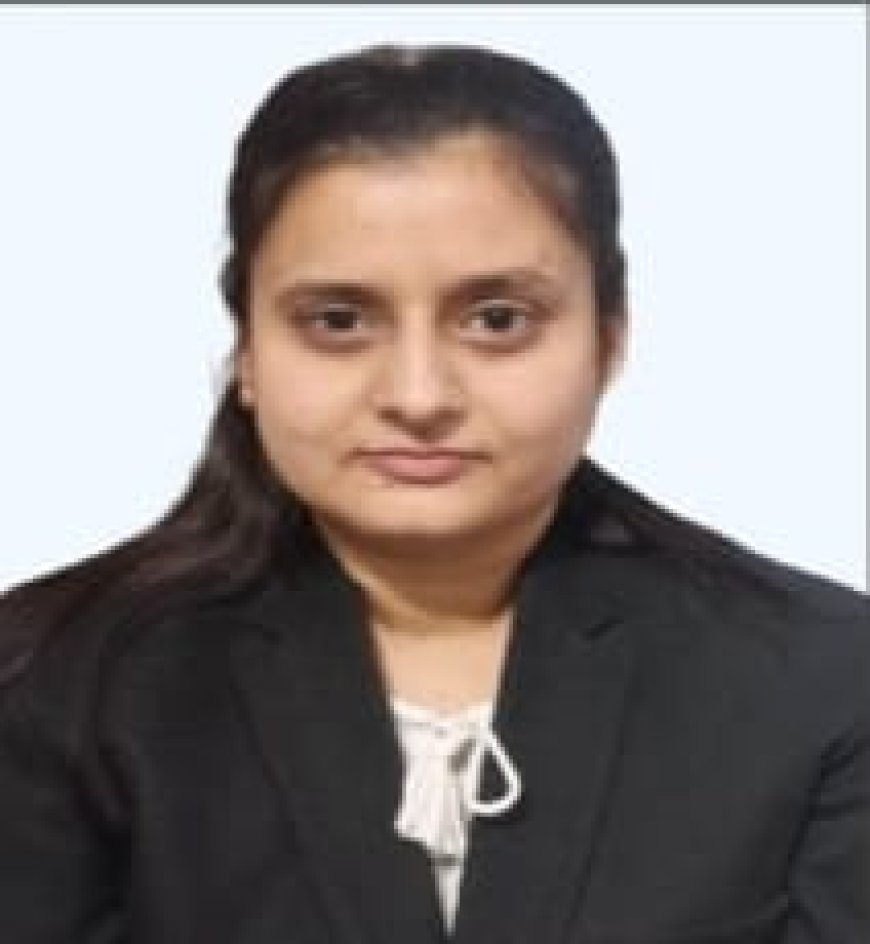 रक्षा मुद्गल बनी ह्यूमन राइट प्रोटेक्शन सामाजिक न्याय सेल की ब्लॉक लेवल लीगल एडवाइजर