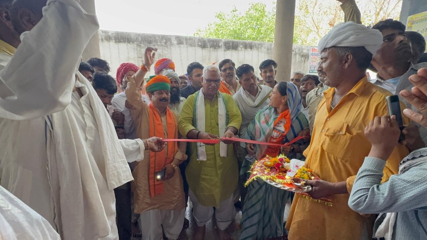 गृह राज्यमंत्री बेढम ने किया देव बाबा मेला का उद्घाटन; मेला भारतीय संस्कृति धरोहर एवं भाई चारा के प्रतीक