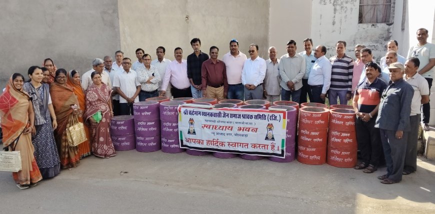 भीषण गर्मी में प्यासे जीवों को सहारा; जीव दया अभियान के तहत 100 पानी टंकियां, परिंडे और पक्षी घर वितरित