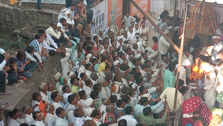 सकट चौथ माता का दो दिवसीय वार्षिक मेला शुरू, सोमवार को होगा कुश्ती दंगल व नौटंकी का आयोजन