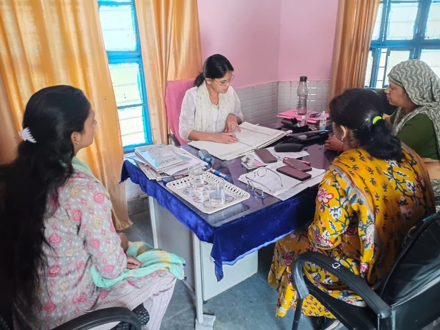 उपखंड अधिकारी  ने कस्तूरबा गाँधी आवासीय विद्यालय पावटा का किया निरीक्षण;  दिए आवश्यक निर्देश