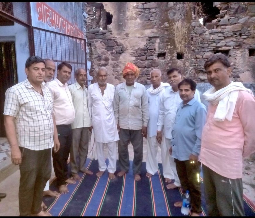 मौजपुर में ब्राह्मण समाज अध्यक्ष चुने देवकीनंदन पंचोली