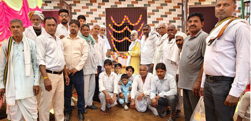 धोलागढ़ देवी मेले को लेकर प्रजापति समाज ने किया धर्मशाला का जीर्णोद्धार, धर्मार्थ जल सेवा शुरू