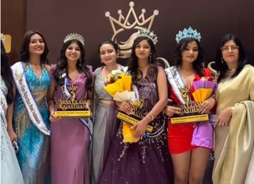भीलवाड़ा का गौरव बढ़ाया, सपनों को सच करने वाली बेटी हर्षिता पांडे ने जीता मिस ग्लैम राजस्थान 2026 का ताज