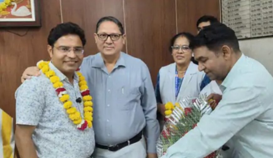अलवर जिला अस्पताल में बड़ा प्रशासनिक फेरबदल: सात दिन में बदले PMO, डॉ. प्रवीण शर्मा ने संभाला कार्यभार