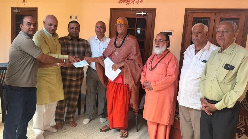 सनातन जागृति के लिए बढ़ा सहयोग का हाथ: हंसगंगा हरि शेवा चैरिटेबल ट्रस्ट ने तीन-तीन फीट की 51 हनुमान मूर्तियों के लिए दिए 2.03 लाख रुपये