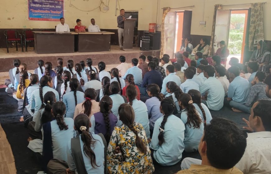 कठूमर में ‘ट्रांसफॉर्मेटिव ट्यूजडे’ अभियान का हुआ शुभारंभ;  स्कूलों में विधिक जागरूकता शिविर आयोजित
