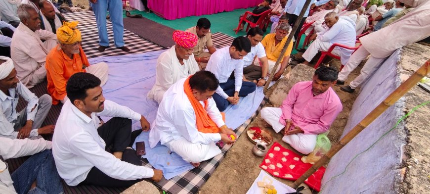 धौलागढ़ माता मेले का भव्य शुभारंभ, विधायक रमेश खींची ने किया उद्घाटन