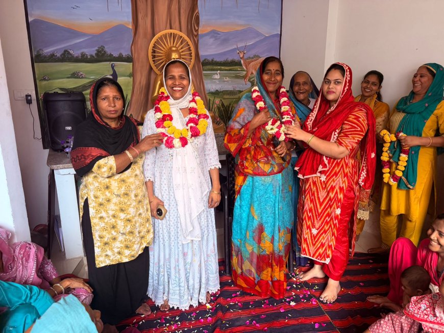 डॉ. राजकुमारी सुलानिया बनीं अलवर शहर ब्लॉक महिला कांग्रेस अध्यक्ष, कच्ची बस्ती में हुआ भव्य सम्मान