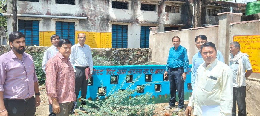 'जल संचय जन भागीदारी’ अभियान को लेकर विकास अधिकारी ने किया ग्राम पंचायतों का दौरा; समयबद्ध कार्य पूर्ण करने के दिए निर्देश