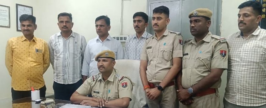 तखतगढ़ पुलिस की बड़ी कार्यवाही; वांछित अपराधियों के विरुद्ध अभियान: शातिर नकबजन, पोक्सो एक्ट का आरोपी और अवैध हथियार सप्लायर गिरफ्तार