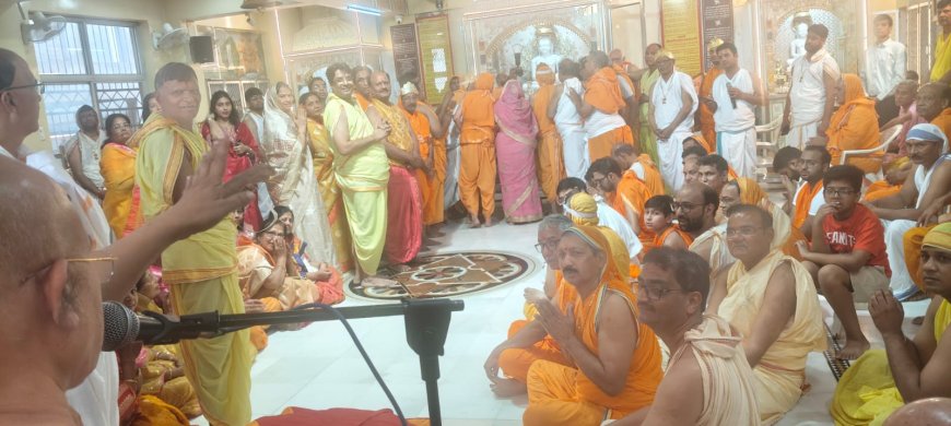 गायत्री नगर में प्रथम तीर्थंकर भगवान ऋषभदेव जी का महामस्तकाभिषेक महोत्सव हुआ भक्ति के साथ संपन्न