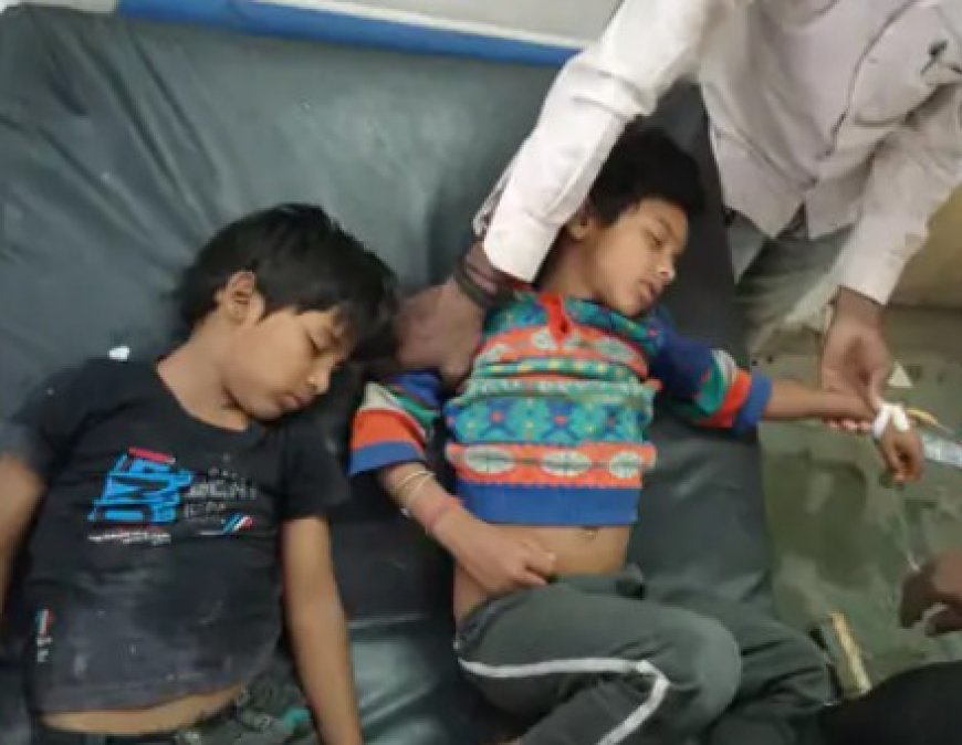 गोविंदगढ़ में दो मासूम भाइयों की तबीयत बिगड़ी: अज्ञात पदार्थ के सेवन से बेहोश हुए, अलवर रेफर