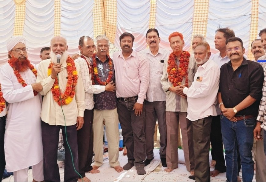 फालना: मेड़तिया सिलावट गोड़वाड़ बिरादरी का 16वां आम जलसा संपन्न, मोहम्मद शाकिर चुने गए सदर