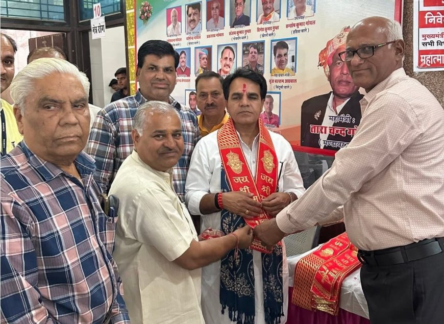 अपना घर सेवा समिति और महात्मा गांधी अस्पताल के शिविर में 580 मरीजों ने उठाया निःशुल्क चिकित्सा का लाभ; विधायक राजेंद्र मीणा ने किया शिविर का शुभारंभ, 25 मरीज ऑपरेशन के लिए चयनित