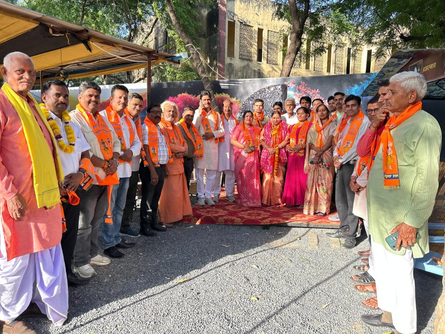 सुनीता राजकुमार शर्मा के महिला कांग्रेस शहर अध्यक्ष (ब्लॉक-ब) मनोनीत होने पर राजस्थान ब्राह्मण महासभा ने किया भव्य अभिनंदन