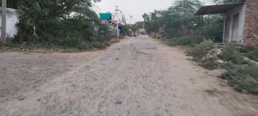 रगसपुरिया-बासड़ा मार्ग पर मौत का सफर: बदहाल सड़क और नहर किनारे सुरक्षा का अभाव, ग्रामीणों में भारी रोष