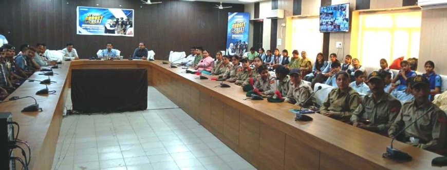 माई भारत बजट क्वेस्ट 2026 के तहत युवाओं से संवाद कार्यक्रम; आयोजित युवा पीढ़ी देश निर्माण में अहम भूमिका निभा रही है-मुख्यमंत्री