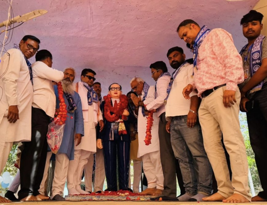 विषम परिस्थितियों में शिक्षा की अलख जगाना और समाज के अंतिम व्यक्ति को मुख्यधारा से जोड़ना ही बाबा साहेब को सच्ची श्रद्धांजलि- जवाहर सिंह बेढ़म