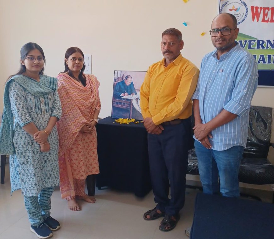 डॉ भीमराव अंबेडकर जयंती कार्यक्रम का हुआ आयोजन