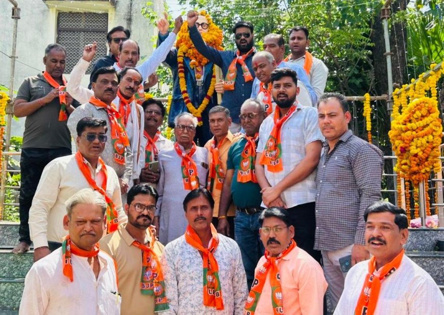 अंता में बाबा साहेब अंबेडकर की जयंती की धूम; शोभायात्रा और माल्यार्पण कर दी गई श्रद्धांजलि