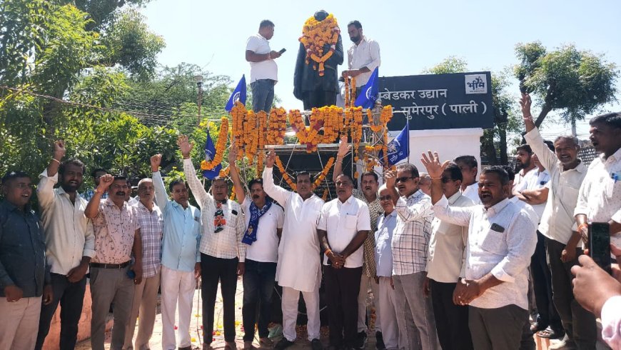 बाबा साहेब के बताए मार्ग पर चलकर ही सशक्त व समरस भारत का निर्माण संभव-मेवाड़ा