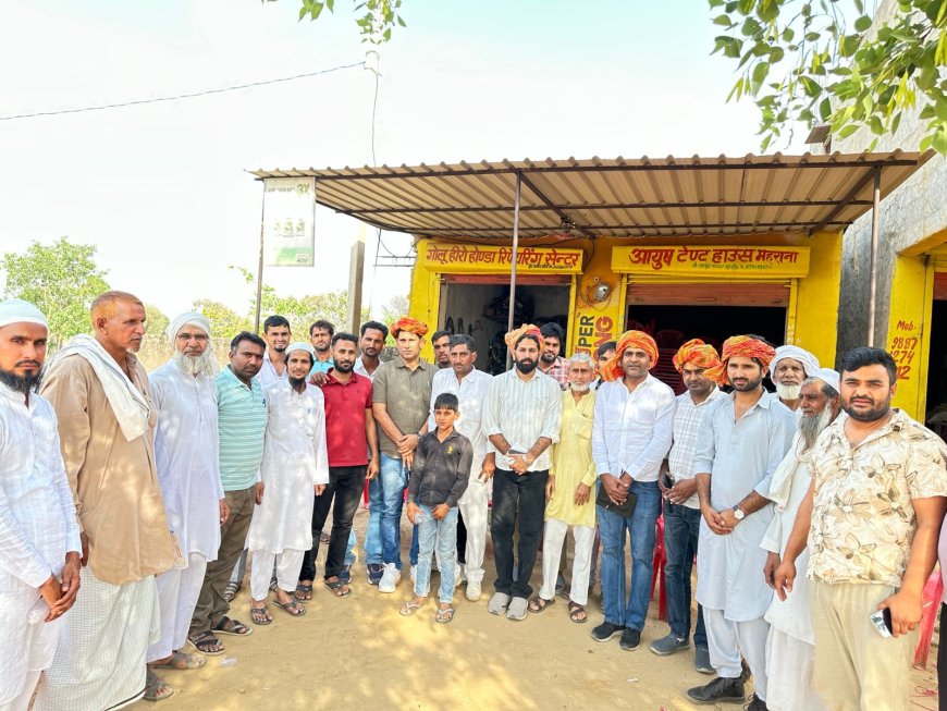 युवाओं की भागीदारी से ही संभव है मजबूत नेतृत्व: एडवोकेट लियाकत ख़ान ने 'जन संवाद' में मतदान के लिए किया प्रेरित