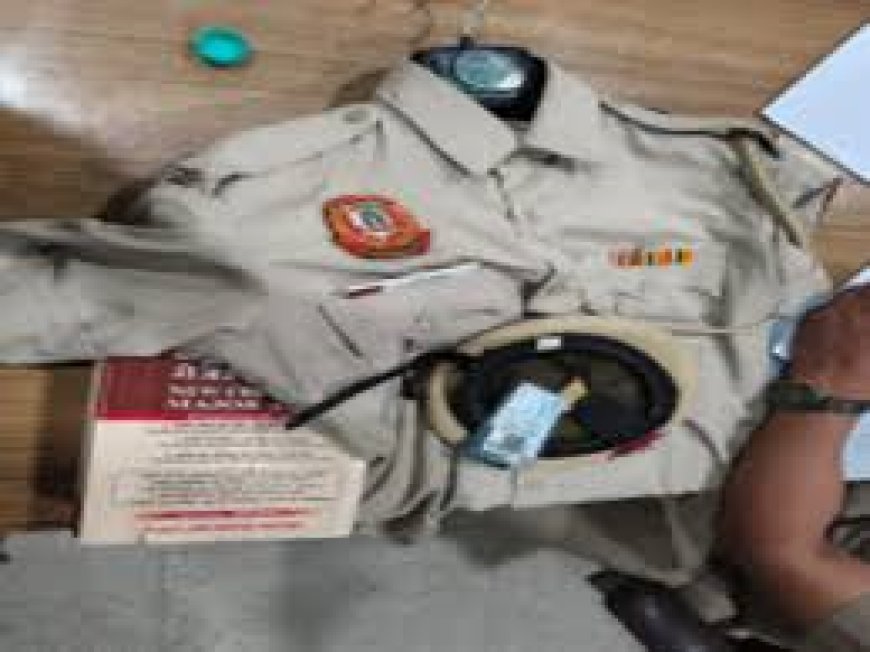 फर्जी पुलिस गैंग का खुलासा: ठगों को ले जा रहे तीन फर्जी पुलिसकर्मी गिरफ्तार, तीन ह​थियार लहराते हुए भागे