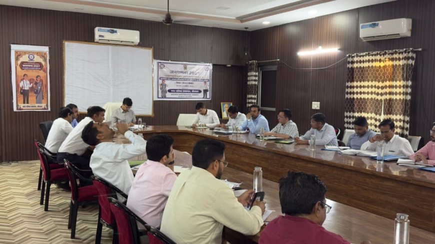 खैरथल में जनगणना 2027 को लेकर बैठक एवं प्रशिक्षण आयोजित