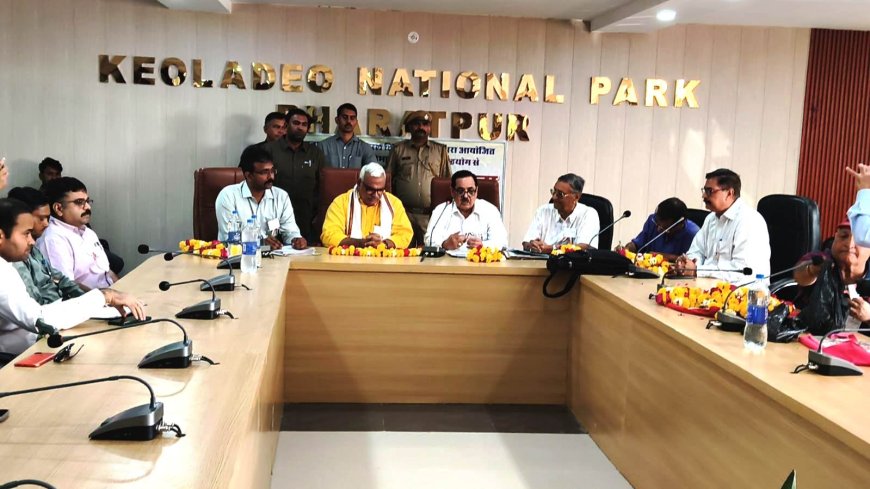 लगातार 43वीं सारस गणना पर्यावरण संरक्षण का मजबूत आधार केवलादेव घना राष्ट्रीय उद्यान हमारा है गौरव- गृह राज्यमंत्री