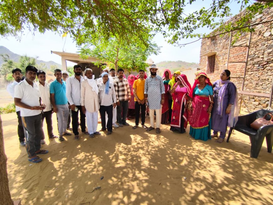 चंवरा किशोरपुरा में सिलेंडर बलास्ट कांड में उजड़े घर को बसाने फिर आगे आए दानवीर भामाशाह