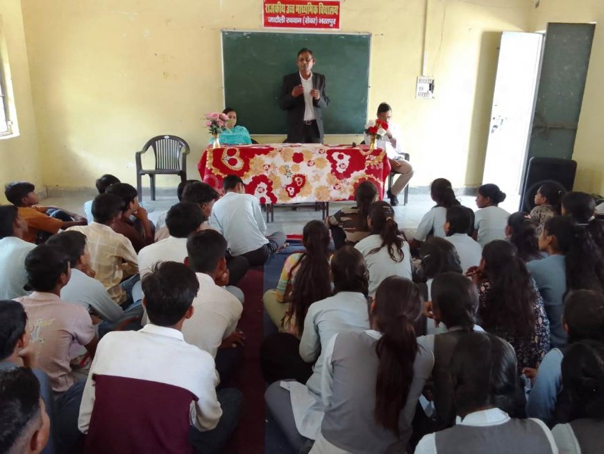 साइबर अपराध एवं विधिक जागरूकता विषय पर शिविर आयोजित