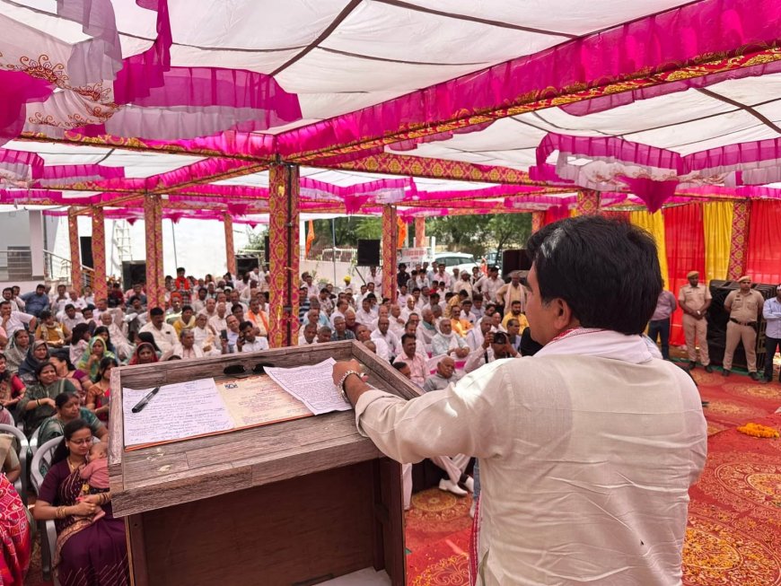 महुवा में मां जसोदा वृद्धाश्रम का विधायक राजेंद्र मीणा सहित अतिथियों ने  किया उद्घाटन लोकार्पण