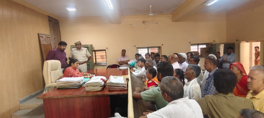 भैराणा धाम को विनाश से बचाने हेतु, रीको की भूमि को आवंटन निरस्त करवाने हेतु उपखंड अधिकारी को मुख्यमंत्री के नाम सोपा ज्ञापन