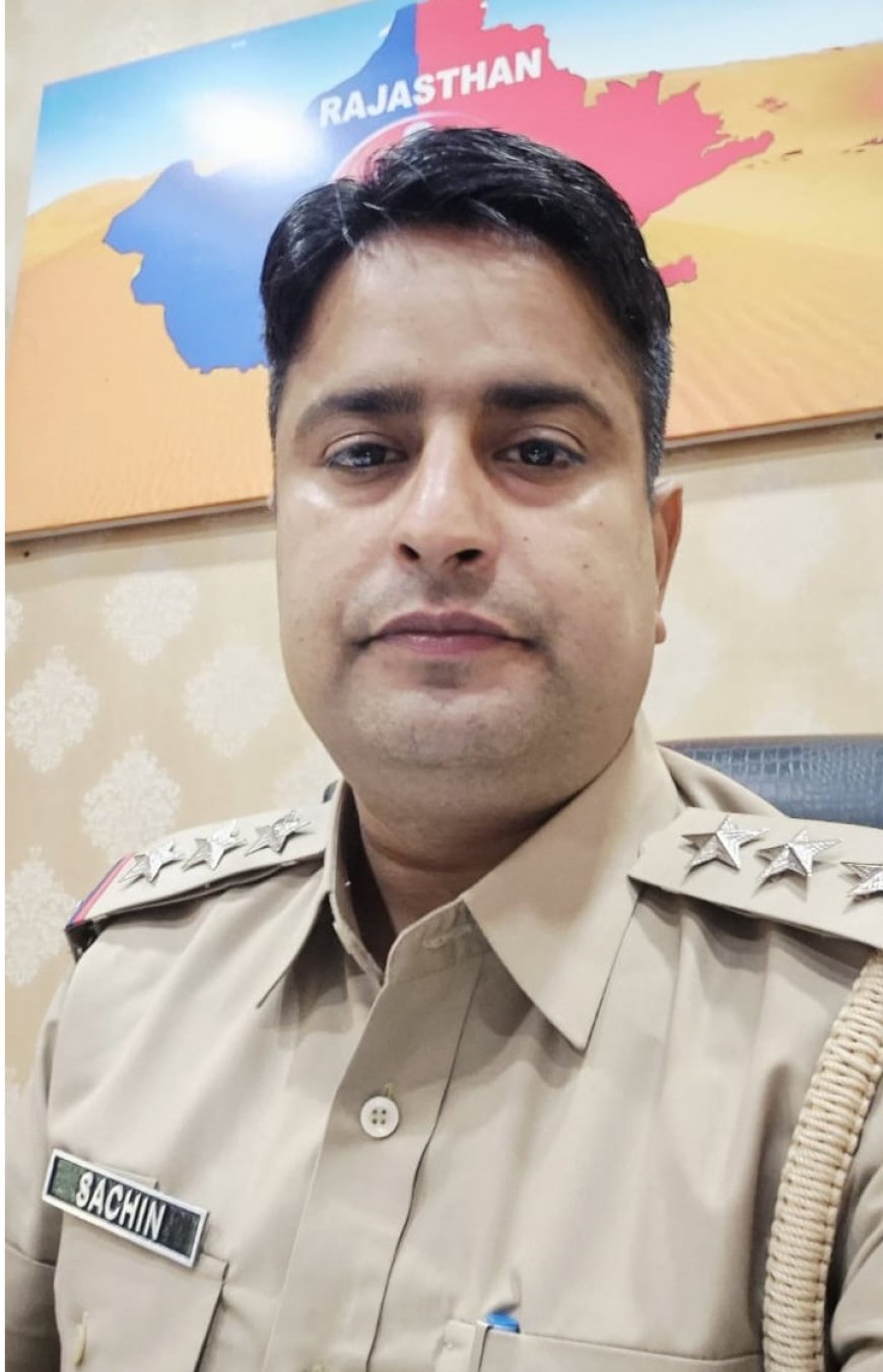 सचिन शर्मा ने संभाला महुवा थानाधिकारी का पदभार; बोले– "अपराध और नशे के विरुद्ध होगी जीरो टॉलरेंस की नीति"