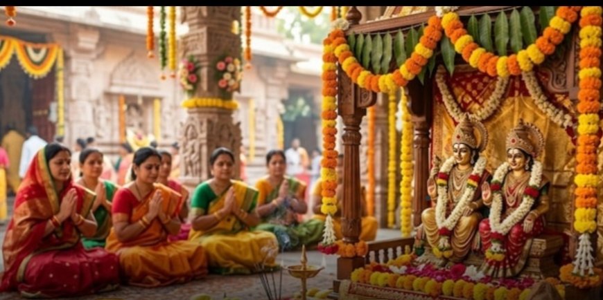 लक्ष्मणगढ़ में श्रद्धा और हर्षोल्लास के साथ मनाया गया सीता नवमी माता सीता का प्राकट्य दिवस 'जानकी नवमी' के रूप में मनाया, महिलाओं ने रखे व्रत