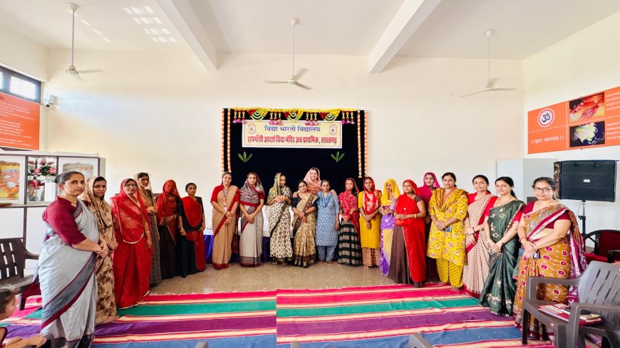 तखतगढ़ में राजस्थान क्षेत्र की शिशुवाटिका परिषद एवं कार्यशाला का आयोजन; गर्भवती महिलाओं एवं नवदंपतियों का हुआ 'गर्भाधान संस्कार, शिशु मनोविज्ञान पर विशेषज्ञों ने मंथन किया