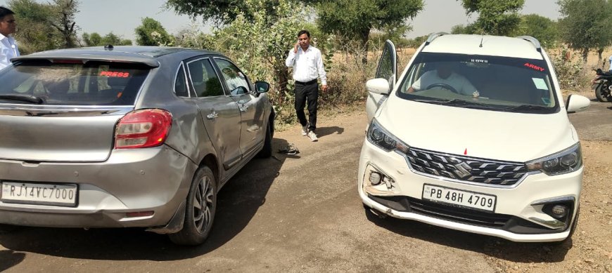 तेज रफ्तार कार ने मारी टक्कर, विरोध करने पर पत्रकार को बीच रास्ते घेरकर दी धमकी