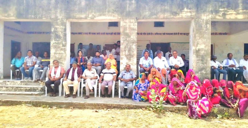 चावण्डिया ग्राम पंचायत में विशेष ग्राम सभा संपन्न, विकास का मास्टर प्लान तैयार