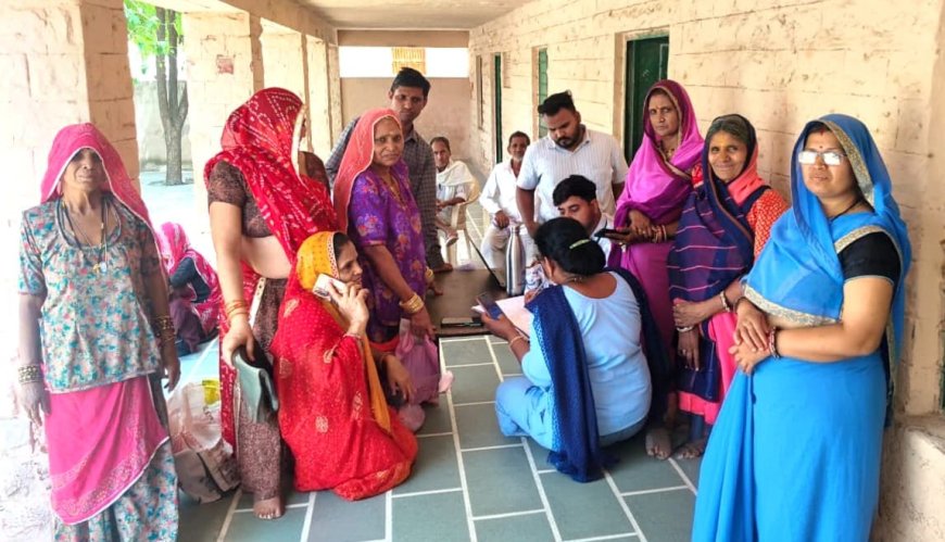 टीबी मुक्त भारत अभियान के तहत अठीयासन और चेनार में शिविर आयोजित, 734 ग्रामीणों की हुई जांच