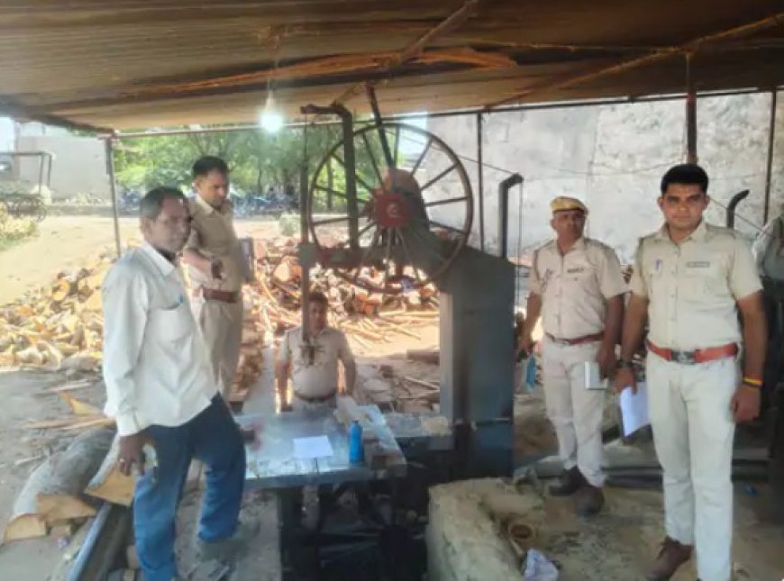 सीकरी में वन विभाग की कार्रवाई, बिना नोटिस 5 आरा मशीनें सीज करने पर सांसद संजना जाटव ने उठाए सवाल; जिला कलेक्टर को पत्र लिख जांच की मांग की