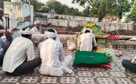 शनिवार को डूंगरी वाले के मेले को लेकर संतो के नगाडे का आयोजन