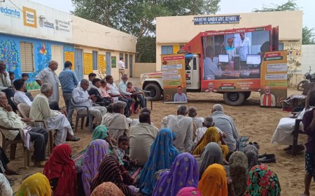 भरतपुर: ग्राम रथ अभियान बना ग्रामीणों के लिए वरदान, मौके पर मिल रहे पट्टे और प्रमाण पत्र